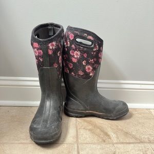 Bogs Classic Tall Painterly Women's Waterproof Slip On Snow Boots